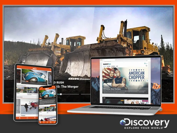Discovery streaming products across television, desktop and mobile